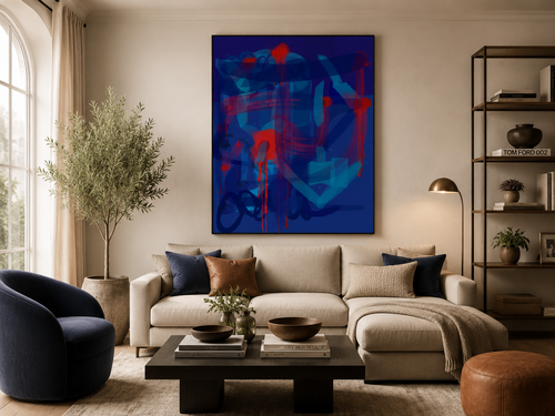 Custom Chess Painting Print